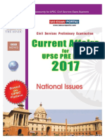 Current Affairs e Book For UPSC Pre Exam