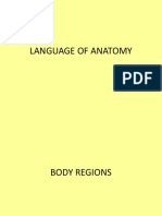  Language of Anatomy