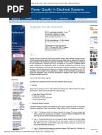 Voltage Sag Types - ABC Classification - Power Quality in Electrical Systems