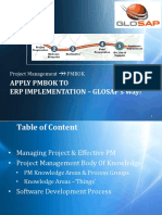 Glosap's Pmbok - Pmp Way of Pm