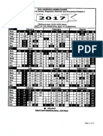 Gauhati High Court Calendar, 2017