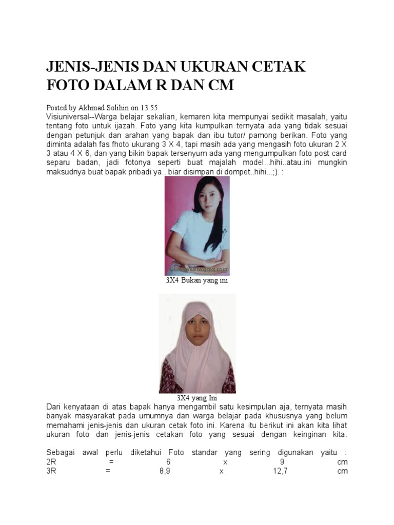 Ukuran Fotodocx