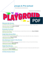 Playgroups Pre School BizHouse.uk