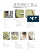 Glass Etching Tutorial PDF