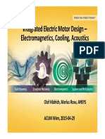 EM 03 Haedrich Integrated Electric Motor Design Electromagnetics Cooling Acoustics Ansys Acum Wien 20150429