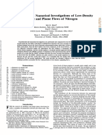 Experimental and Numerical Investigations of Low-Density Nozzle and Plume Flows of Nitrogen