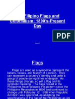 The Filipino Flags and Colonialism