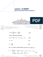 74-15-ET-V1-S1 15 Yield Criterion and Related Issues and Based Problems (Mmf) - Lecture 15