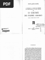 As técnicas e as funções do desenho de personagem nas três versões de O Crime do Padre Amaro por Maria Luísa Nunes