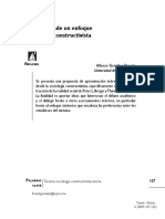 La construcción social del turismo desde la sociología constructivista