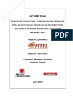 Informe Final Fitel