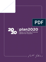 Iglesias Podemos Plan 2020 Def