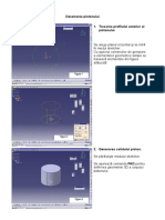 Desenare Piston in Catia