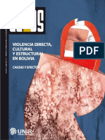 Violencia Directa Cultural y Estructural en Bolivia - Revista Lazos 9