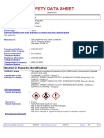 Sherwin Williams Naphtha SDS Sheet