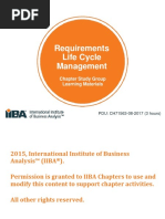  Requirements Lifecycle Management