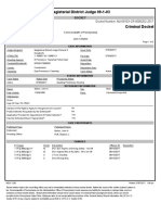 Representative John Maher Court Docket 