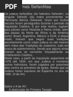 Sobrenomes Sefarditas