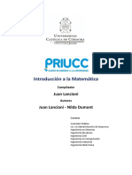 Introducción a la Matemática Elemental