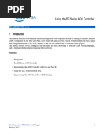 Using de Series ADC