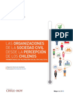 Indice Valoracion Social Civil en Chile