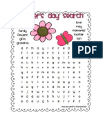 Mother's Day Word Search