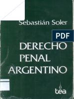 Soler Derecho Penal Argentino Tomo I