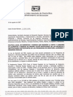 Carta Circular 2-2007-2008 Sobre Politica de Bienestar