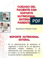  Cuidado del paciente con nutricion enteral y parenteral