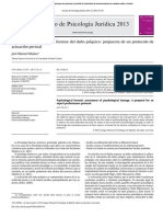 Evaluacion Forense Del Daño Psiquico Propuesta de Protocolo 2013