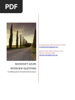 Download Microsoft Azure Interview Questions by Kunal and Vikram v10 by shiivang SN353189696 doc pdf