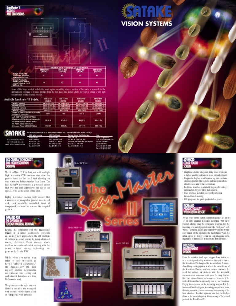 SMII Scanmaster Sorter | PDF | Infrared | Air Conditioning