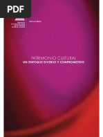 Patrimonio. Patrimonio Cultural, Un Enfoque Diverso y Comprometido