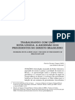 BARROSO e MELLO - Trabalhando Com Uma Nova Lógica a Ascensão Dos Precedentes No Direito Brasileiro