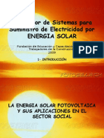 1 - Introducción Sistemas Fotovoltaicos