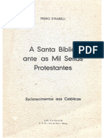 A Santa Bíblia Ante as Mil Seitas Protestantes - Pedro Strabelli