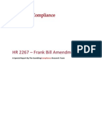 HR 2267 Frank Bill Amendments