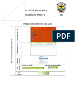 Elmentos de Excel
