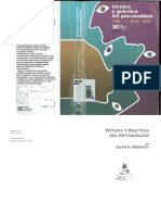 Técnica y práctica del psicoanálisis [Ralph Greenson].pdf