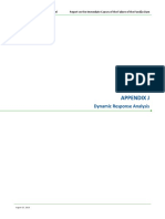 Appendix J: Dynamic Response Analysis