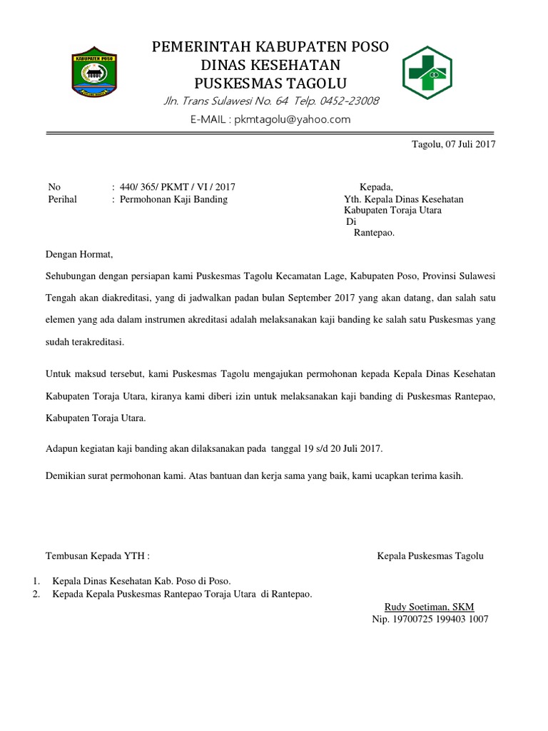 Surat Permohonan Kaji Banding | PDF