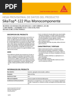 Co-Ht - SikaTop 122 Plus Monocomponente