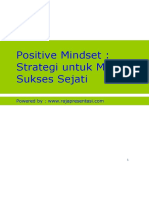 Bonus - Positive Mindset Strategi Meraih Sukses Sejati
