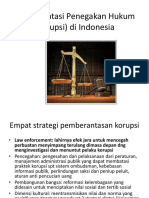Implementasi Penegakan Hukum Korupsi Di Indonesia.pptx