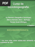 Curso de Sociobiogeografia