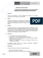 Directiva 003-2017 Osce - Proceso de Certificacion Profesionales PDF
