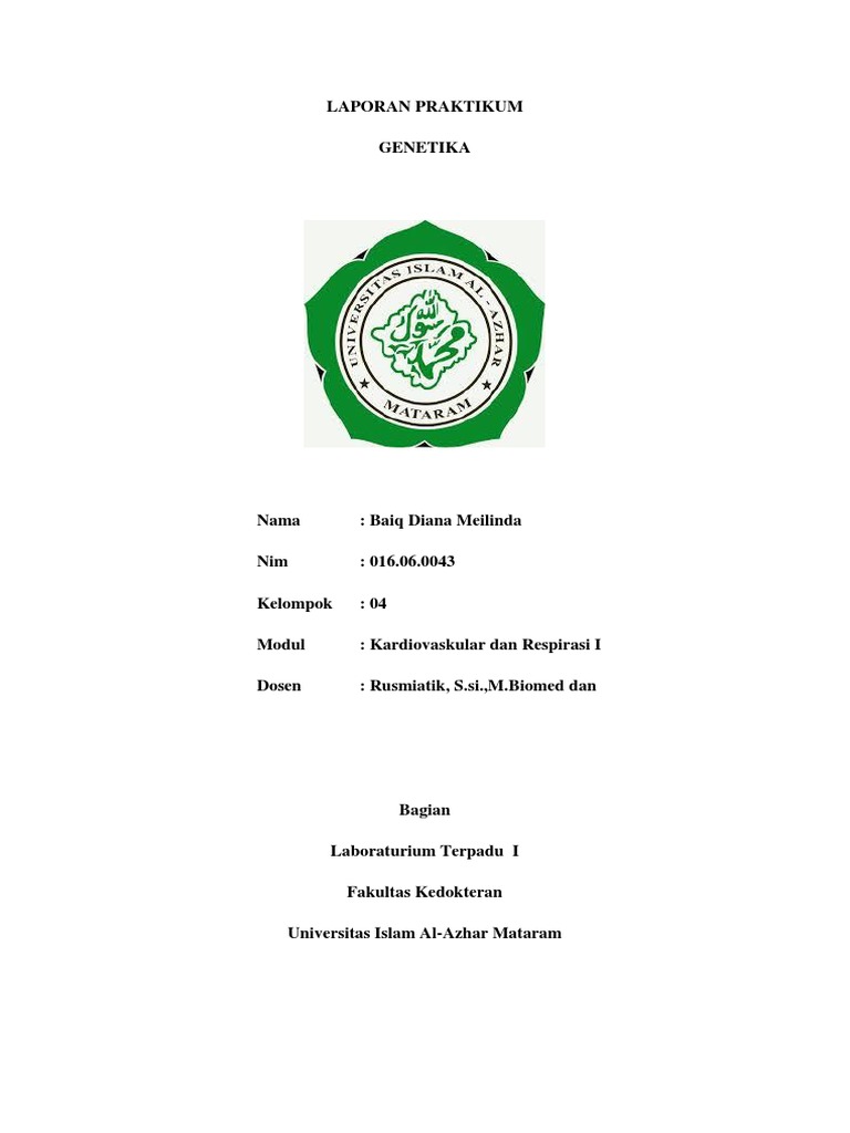 Laporan Praktikum Pengecatan Gram | PDF