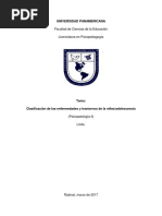 Clasificación de Trastorno y Enfermedades de La Niñez y Adolescencia
