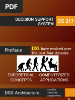 Decision Support System - Chapter 1