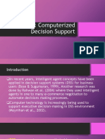 Chapter 2: Computerized Decision Support